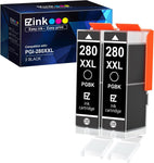 E-Z Ink (TM Compatible Ink Cartridge Replacement for Canon PGI-280XXL PGI 280 XXL Compatible with PIXMA TR7520 TR8520 TS6120 TS6220 TS8120 TS8220 TS9120 TS9520 TS9521C Printer (2 PGBK)