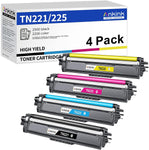 ANKINK TN225 TN221 Toner Cartridge Replacement for Brother TN 221 225 BK/C/M/Y to Use with HL-3140CW HL-3150CW HL-3170CDW HL-3180CDW MFC-9130CW MFC-9330CDW MFC-9340CDW Black Cyan Magenta Yellow 4 Pack