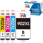 starink Compatible Ink Cartridges Replacement for HP 902XL 902 XL Work with HP OfficeJet Pro 6978 6962 6958 6968 6970 6960 6954 6950 Printer, 4-Pack