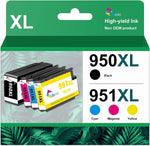 950XL 951XL Ink Replacement for HP OfficeJet Pro 8600 8610 8620 Printer Ink Cartridge Compatible for HP 950 951 XL HP950 HP951 XL Combo Pack to Officejet pro 8100 8625 8630 8660 8615 276DW Printer