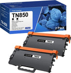 TN850 Toner Cartridges Compatible Replacement for Brother TN-850 TN 850 TN820 with MFC-L5900DW L5700DW L5850DW HL-L6200DW L5100DN L6400DW (2 Black)