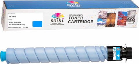 SHIKI Compatible Toner Cartridge for Ricoh/Lanier/Savin IM C2000/C2500 Cyan (842310) Yield 10,500 Pages