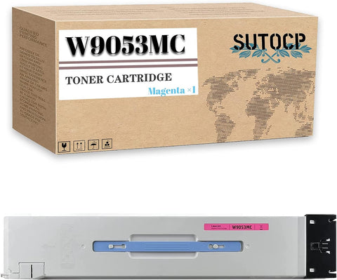 Sutocp Compatible W9050MC W9051MC W9052MC W9053MC Toner Cartridge Replacement for HP Color Managed MFP E87640Z E87650Z E87660 Printers (Magenta)