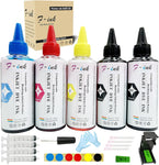 F-ink 5x100ml Ink Refill Kits Compatible with 67XL Ink Cartridges,for Envy 6000 6020e 6030e 6050e 6055 6420e 6432e 6450e 6458e Pro 6458 6475 Printer