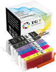 (6 Pack, 280/281) TG Imaging | PGBK+K+C+Y+M+PB| Compatible PGI280 PGI280/CLI281 Ink Cartridges |1 Set| PGI280XLBK Work for PIXMA TS6120 TR7520 TS8120 TR8520 Printer