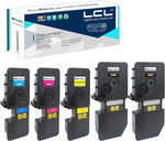 LCL Compatible Toner Cartridge Replacement for Kyocera TK5242 TK-5242 TK-5242K TK-5242C TK-5242M TK-5242Y 1T02R70US0 1T02R7CUS0 1T02R7BUS0 1T02R7AUS0 (5-Pack 2Black Cyan Magenta Yellow)