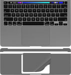 CaseBuy Palm Rest Protector for MacBook Pro 13 inch 2022 2021 2020 Release A2338 M2 M1 A2289 A2251, Full Body Palm Guard with Trackpad Cover for MacBook Pro 13", Space Grey