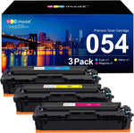 GPC Image Compatible Toner Cartridge Replacement for Canon 054H Cartridge 054H CRG 054 Compatible with ImageClass LBP622Cdw MF644Cdw MF642Cdw MF640C LBP620 Toner Printer Tray (Cyan, Magenta, Yellow)