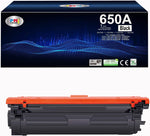 650A Black Toner cartridges Replacement for HP 650A CE270A for Enterprise CP5525 Series CP5525dn, CP5525n, CP5525xh Printer (1 Pack)