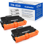 GALADA Compatible Toner Cartridge Replacement for Brother TN850 TN-850 TN820 TN-820 TN-880 for Brother HL-L6200DW HL-L6200DWT MFC-L5850DW MFC-L5900DW L5200DW L5700DW Printer (Black High Yield 2 Pack)