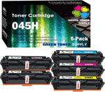 (5-Pack, 2X B+C+M+Y) Compatible Cartridge 045H 045 Toner Cartridge CRG-045H Used for Color imageCLASS MF634Cdw LBP612Cdw MF632Cdw Printer, by GTS