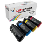 GETTPOWER High Capacity Versalink C500 C505 Toner Cartridge Compatible for Xerox Versalink C500 C505 C500DN C500N C505DN C505N C505S C505X Code 106R03869 106R03866 106R03867 106R03868