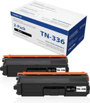 TN 336 tn-336BK high Yield Toner Cartridge TN 336bk tn-331 Compatible Replacement for Brother MFC-L8850CDW 8250CDN 8350CDW DCP-L8400CDN 8450CDW HL-L8250CDN 8350CDW 8350CDWT (2 Pack)