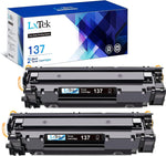 LxTekPurify Compatible Toner Cartridge Replacement for Canon 137 CRG137 9435B001AA to use with ImageClass D570 LBP151dw MF216n MF236n MF232W MF227dw MF229dw MF244dw MF247dw MF249dw (2 Black)