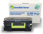 Sensible Toner Compatible Cartridge for Lexmark 58D1H00, 15,000 Pages, Works in MS725, MS821, MS822, MS823, MS824, MS825, MS826, MX721, MX722, MX725, MX822, MX824, MX826 Printers