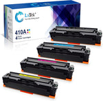 LxTek Compatible Toner Cartridge Replacement for HP 410A-CF410A Compatible with Color Laserjet Pro MFP M477fdn-M477fnw-M477fdw-M452dn M452dw M452nw (Black,Cyan,Magenta,Yellow,4-Pack)