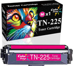 ColorPrint Compatible TN225 Toner Cartridge Replacement for Brother TN-225 M TN-225M TN225M TN221 Work with DCP-9020CDW HL 3140CW 3150CDW 3180CDW MFC 9130CW 9330CDW 9340CW Printer (1-Pack, Magenta)