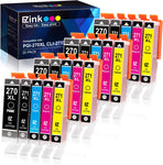 E-Z Ink (TM Compatible Ink Cartridge Replacement for Canon PGI-270XL CLI-271XL PGI270 XL CLI271 XL Compatible with MG5720 TS6020 TS9020 (4 Large Black,4 Small Black,4 Cyan,4 Magenta,4 Yellow) 20 Pack