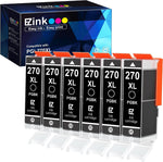 E-Z Ink (TM) Compatible Ink Cartridge Replacement for Canon PGI-270XL PGI 270 XL to use with MG6821 TS6020 MG6820 MG5720 MG5721 MG5722 TS5020 TS8020 TS9020 MG7720 Printer (6 PGBK)