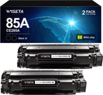 WISETA 85A P1102W CE285A Toner Cartridges for HP 85A Black Laserjet CE285A Toner Cartridges to Compatible with Laserjet Pro HP P1102W P1109W M1217NFW M1212NF Printer Ink Cartridge(2 Black)