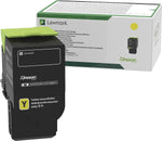 Lexmark C231hy0 Return Program High-Yield Toner, 2,300 Page-Yield, Yellow