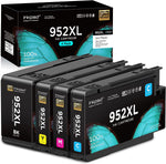 952XL 952 XL High-Yield Ink Cartridges, Replacement for HP 952 952 XL Ink Cartridges Combo Pack (4 Pack, 1BK/1C/1M/1Y), Upgraded Chip, for OfficeJet Pro 8710 8720 7720 7740 8210 8702 8715 8725 Printer