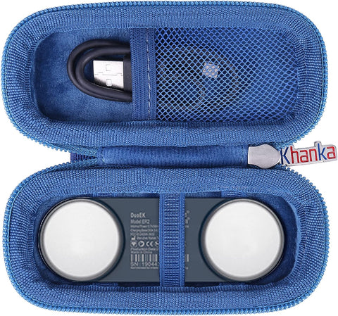 Khanka Hard Carrying Case Replacement for Wellue AI ER1 / DUOEK S / DUOEK Heart Health Monitor, 24 Hours Holter, Case Only