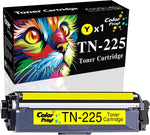 ColorPrint Compatible TN225 Toner Cartridge Replacement for Brother TN-225Y TN-225 TN-221 TN221 Used for HL-3140CW HL-3170CDW HL-3180CDW MFC 9130CW 9330CDW 9340CDW DCP-9020CDN Printer (1-Pack, Yellow)