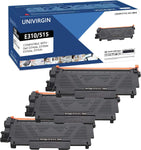 Univirgin Compatible E310dw E310 E515dw E514dw Toner Cartridge Replacement for Dell E514 E515 E515dn P7RMX PVTHG 593-BBKD (Black,3-Pack)