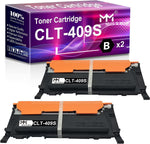 MM MUCH & MORE Compatible Toner Cartridge Replacement for Samsung 409S CLT-409S CLT-K409S 407S use in CLP-310 CLP-315 CLP-310N 315W CLX-3170FN 3175N CLX-3175 CLX-3175FN 3175FW Printers (2-Pack, Black)