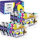 ManyJets LC3013 Compatible Ink Cartridge Replacement for Brother LC3013 LC3011 Work with Brother MFC-J497DW MFC-J895DW MFC-J690DW MFC-J491DW Printer (4 Black, 2 Cyan, 2 Magenta, 2 Yellow, 10-Pack)