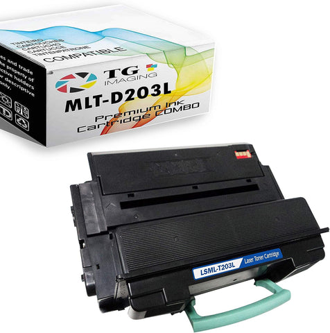 1-Pack TG Imaging Compatible Toner Cartridge Replacement for Samsung MLT-D203L Toner Cartridge MLT D203L (High Yield, 1 Black) for Xpress M3870FW M4070FR Printer (5,000 Pages)