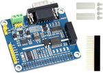 Isolated RS485 RS232 Expansion HAT Board for Raspberry Pi 4B/3B+/3B/2B/Zero/Zero 2 W/Zero 2 WH, SPI Control Onboard Protection Circuits