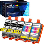 E-Z Ink (TM Compatible Ink Cartridge Replacement for Canon PGI-35 CLI-36 PGI35 CLI36 to use with Pixma TR150 IP100 IP110 TR150 MINI260 MINI320 IP100 Printer (3 PGI-35 Black, 2 CLI-36 Color) 5 Pack