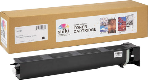 SHIKI Compatible Toner Cartridge for Konica Minolta bizhub C654/C754/C654e/C754e Black (TN711K/A3VU130) 47,200 Pages. Yield May Vary depending on Usage.