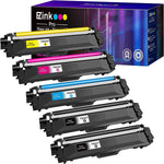 E-Z Ink Pro Compatible Toner Cartridges Replacement for Brother TN221 TN225 to Use with HL-3170CDW MFC-9130CW MFC-9330CDW HL-3180CDW HL-3140CW Printer (2 Black, 1 Cyan, 1 Magenta, 1 Yellow, 5 Pack)