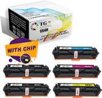 TG Imaging 2xK+CYM Compatible 054 Toner Cartridge Replacement for Canon 054H CRG054 (5-Pack Combo Pack) Use for imageCLASS LBP622Cdw MF642 MF642Cdw MF644Cdw MF640C Toner Printers (2B,1C,1M,1Y)