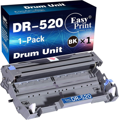 (1-Pack, Drum Unit) Compatible DR-520 DR-620 Imaging Drum Unit High Yield Used for Brother HL-5240 HL-5250DN HL-5340D HL-5370DW MFC-8890DW MFC-8460N DCP-8060 DCP-8065DN Printer, by EasyPrint