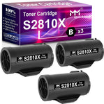 MM MUCH & MORE Compatible Toner Cartridge Replacement for Dell S2810x 593-BBMF 47GMH to Used with Dell S2810dn H815dw S2815 S2815dn Printers (3 Pack, Black, High Yield)