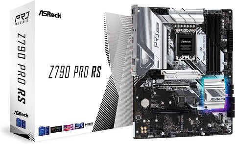 ASRock Z790 Pro RS Intel Z790 Series CPU (LGA1700) DDR5 Memory Compatible Z790 ATX Motherboard