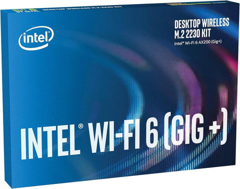 Intel AX200 IEEE 802.11ax Bluetooth 5.2 Dual Band Wi-Fi/Bluetooth Combo Adapter for Notebook