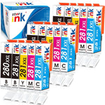 st@r ink Compatible PGI-280XXL CLI-281XXL Ink Cartridge Replacement for Canon 280 281 Ink for Pixma TR8620a TR8620 TR8520 TR7520 TS6320 TS6220 TS9120 TR8500 TR8600 TS8220 TS8320 Printer, 15-Pack