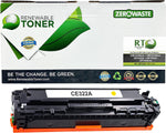 Renewable Toner Compatible Toner Cartridge Replacement for HP 128A CE322A Laser Printers CM1415fnw CP1522n CP1523n CP1525nw (Yellow)