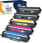 ColorKing Compatible Toner Cartridge Replacement for Brother TN227 TN227BK TN-227 TN223 TN223BK for MFC-L3770CDW HL-L3290CDW HL-L3270CDW HL-L3210CW MFC-L3710CW Printer (TN-227BK/C/M/Y High Yield, 5PK)