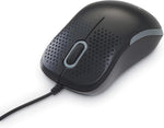 Verbatim Silent Optical Mouse – Mouse for PC and Mac, HD Technology with 1000 dpi Resolution, Ergonomic – Black