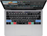 KBCovers - Keyboard Cover for Davinci Resolve fits Apple MacBook Pro 13 & 15 inch w/Touch Bar (Late 2016+)