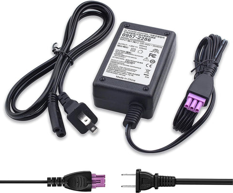 Burflo 30V 333mA Ac Adapter for Hp 0957-2286 Deskjet 1000 1050 1051 1055 1056 2000 2050 3000 3050 3050A 3051A 3052A 3054 3510 3512 Printer Series J110A J310A J410 J410E J510 J611 0957-2290 0957-2398