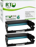 Renewable Toner Compatible Toner Cartridge Replacement for Dell 310-7021 W5389 Laser 1700 1710 (Pack of 2 Black)