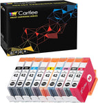 Cartlee Set of 9 Compatible High Yield Ink Cartridges Replacement for Canon CLI-42 PIXMA PRO-100 Pro100 100 100S CLI 42 (2 Black, 1 Cyan, 1 Magenta, 1 Yellow, 1 PC, 1 Photo M, 1 Gray, 1 Light Gray)