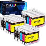 E-Z Ink (TM Compatible Ink Cartridge Replacement for Brother LC51 LC-51 LC51BK LC51C LC51M LC51Y Compatible with MFC-440CN MFC-465CN MFC-665CW Printer (6 Black, 3 Cyan, 3 Magenta, 3 Yellow) 15 Pack